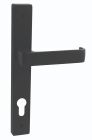 Builders Choice Long Plate Entrance Set 85mm Black #53665E